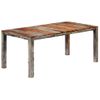 Mesa De Comedor De Madera Maciza De Sheesham Gris 180x90x76 Cm Vidaxl