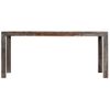 Mesa De Comedor De Madera Maciza De Sheesham Gris 180x90x76 Cm Vidaxl