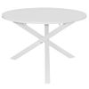 Mesa De Comedor Blanca 120x75 Cm Mdf Vidaxl