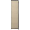 Armarios Plegables 2 Unidades De Tela Color Crema 110x45x175 Cm Vidaxl