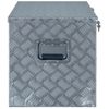 Caja De Aluminio 610x430x455 Mm Plateada Vidaxl