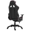 Silla Gaming Con Reposapiés Cuero Sintético Color Vino Tinto Vidaxl