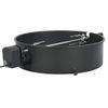 Kit De Anillo Asador De Barbacoa Negro 57 Cm Vidaxl