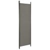 Biombo Divisor De 3 Paneles Gris Antracita 150x180 Cm Vidaxl