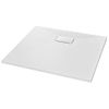 Plato De Ducha Smc Blanco 90x80 Cm Vidaxl