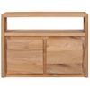 Aparador De Madera Maciza De Teca 80x30x60 Cm Vidaxl