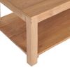 Mesa De Centro Madera Maciza De Teca 100x50x40 Cm Vidaxl