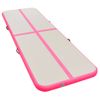 Esterilla Inflable De Gimnasia Con Bomba 300x100x10 Cm Pvc Rosa Vidaxl