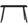 Mesa De Comedor De Vidrio Templado Negro 120x60x75 Cm Vidaxl