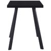 Mesa De Comedor De Vidrio Templado Negro 120x60x75 Cm Vidaxl