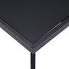 Mesa De Comedor De Vidrio Templado Negro 160x80x75 Cm Vidaxl