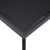 Mesa De Comedor De Vidrio Templado Negro 180x90x75 Cm Vidaxl