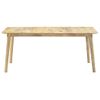 Mesa De Comedor De Madera Maciza De Mango 180x90x76 Cm Vidaxl