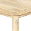 Mesa De Comedor De Madera Maciza De Mango 180x90x76 Cm Vidaxl