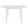 Juego De Muebles De Comedor 3 Piezas Mdf Blanco Vidaxl