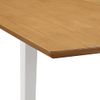 Juego De Muebles De Comedor 3 Piezas Mdf Blanco Vidaxl