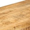 Mesa Consola De Madera Maciza De Mango 110x30x76 Cm Vidaxl