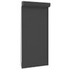 Persiana De Aluminio Gris Antracita 100x210 Cm Vidaxl