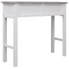 Mesa Consola De Madera Gris 90x30x77 Cm Vidaxl