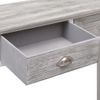 Mesa Consola De Madera Gris 90x30x77 Cm Vidaxl