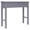 Mesa Consola De Madera Gris 90x30x77 Cm Vidaxl