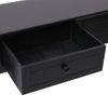 Mesa Consola De Madera Negra 90x30x77 Cm Vidaxl