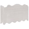 Perchero De Pared De Madera Blanco 50x10x30 Cm Vidaxl