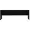 Mueble Para Tv Madera Contrachapada Negro 120x40x40 Cm Vidaxl