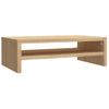 Soporte De Monitor Madera Contrachapada Roble Sonoma 42x24x13cm Vidaxl