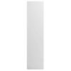 Armario De Madera Contrachapada Blanco Brillante 50x50x200 Cm Vidaxl