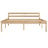 Estructura De Cama De Madera Maciza De Pino 140x200 Cm Vidaxl