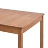 Mesa De Comedor De Madera De Pino Marrón Miel 140x70x73 Cm Vidaxl