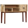 Mesa Consola De Madera Maciza De Mango Rugosa 115x30x76 Cm Vidaxl