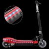 Patinete Eléctrico Con Led Rojo 120 W Vidaxl