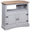 Mesa Consola Corona Range De Pino Mexicano Gris 80x43x78 Cm Vidaxl