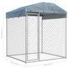 Perrera De Exterior Con Toldo 193x193x225 Cm Vidaxl