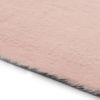 Alfombra De Pelo Sintético De Conejo Rosa Envejecido 160x230 Cm Vidaxl