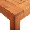 Mesa De Jardín Madera Maciza De Acacia 88x88x74 Cm Vidaxl