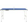 Mesa De Ping Pong Con Red Azul 152x76x66 Cm Vidaxl