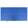 Mesa De Ping Pong Con Red Azul 152x76x66 Cm Vidaxl