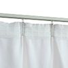 Cortinas Opacas Con Ganchos 2 Piezas Blanco Crudo 140x245 Cm Vidaxl