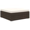 Set Muebles De Jardâ¨âªn 11 Piezas Con Cojines Ratâ¨â¢n Sintâ¨â¦tico Marrâ¨â®n