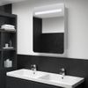 Mueble De Baño Con Espejo Led 60x11x80 Cm Vidaxl