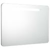 Mueble De Baño Con Espejo Led 80x9,5x55 Cm Vidaxl