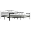 Estructura De Cama De Acero Negro 200x200 Cm Vidaxl