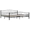 Estructura De Cama De Acero Negro 200x200 Cm Vidaxl