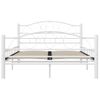 Estructura De Cama Metal Blanco 120x200 Cm Vidaxl