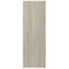 Mueble Zapatero De Madera Contrachapada Sonoma 54x34x100,5 Cm Vidaxl