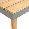 Mesa De Centro De Jardín Madera Maciza De Acacia 60x60x31,5 Cm Vidaxl