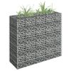 Arriate De Gaviones De Acero Galvanizado 90x30x90 Cm Vidaxl